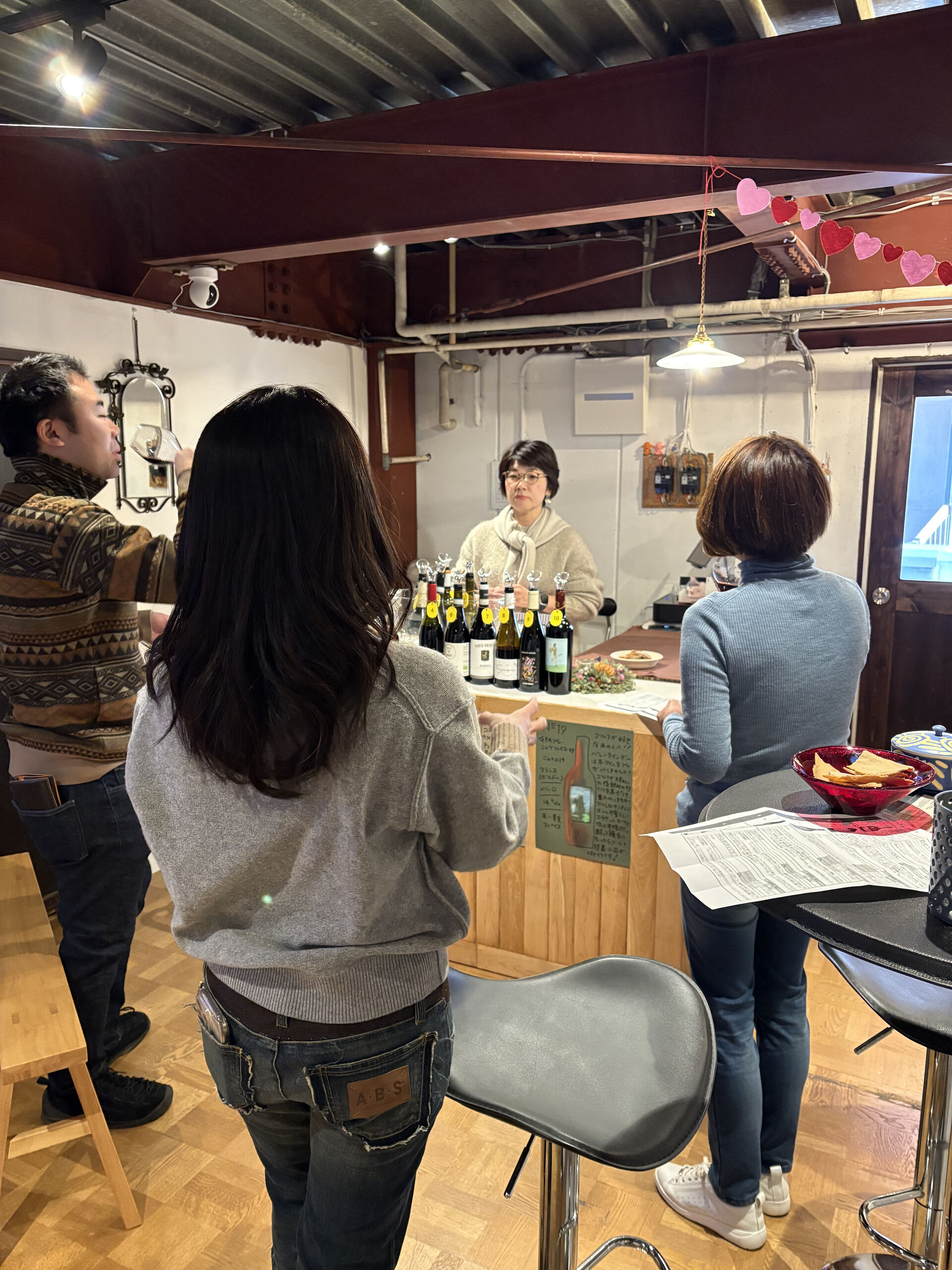 初めての試飲会♪